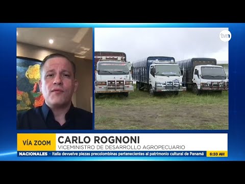 Carlos Rognoni habla sobre las reuniones con transportistas de carga de alimentos3