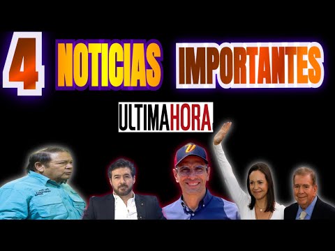   ¡ÚLTIMA HORA!  4 Noticias IMPORTANTES De Hoy ENTÉRATE ?