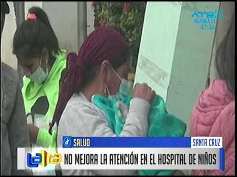 21042023 NO MEJORA LA ATENCIÓN EN EL HOSPITAL DE NIÑOS ATB
