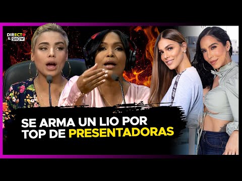 Tremendo bochinche por un top de presentadoras mira lo que pasó - Directo al Show