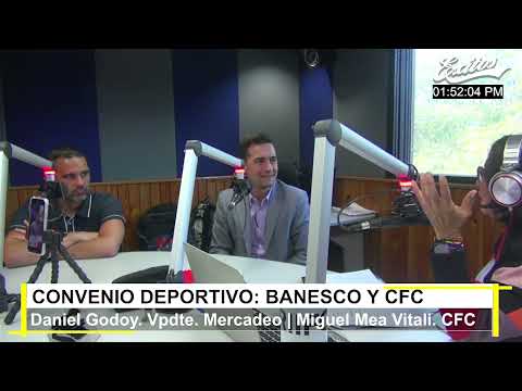 Banesco y Caracas Fútbol Club firmaron convenio deportivo