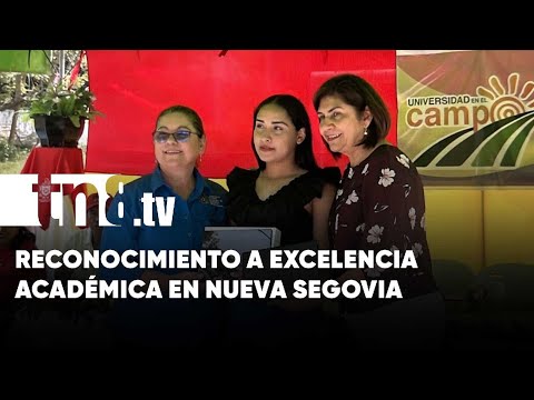 Unan-Managua hace reconocimiento a excelencia académica en Nueva Segovia - Nicaragua