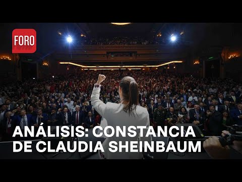 Entrega de constancia a Claudia Sheinbaum, el análisis en Agenda Pública