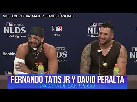 FERNANDO TATIS JR Y DAVID PERALTA REACCIONAN AL TRIUNFO DE LOS PADRES DE SAN DIEGO