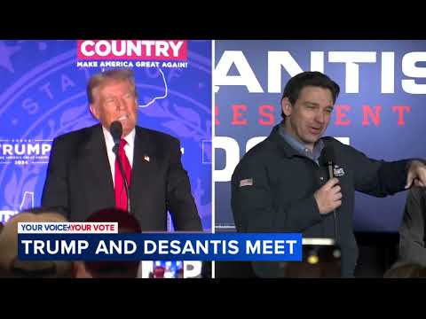 Trump and DeSantis meet to bury the hatchet after 2024 primary fight: Sources