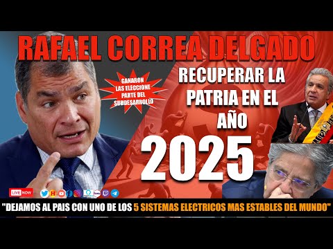 Correa: Fuimos el País más seguro, el 5 en el mundo con mejor Energía Eléctrica