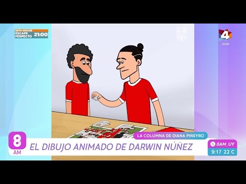 8AM - El dibujo animado de Darwin Núñez