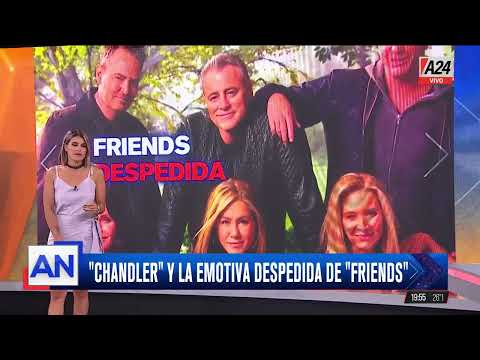 Chandler y la emotiva despedida de Friends