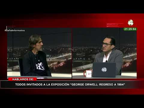 Sergio Araht habla de la inauguración de la exposición “George Orwell: regreso a 1984”