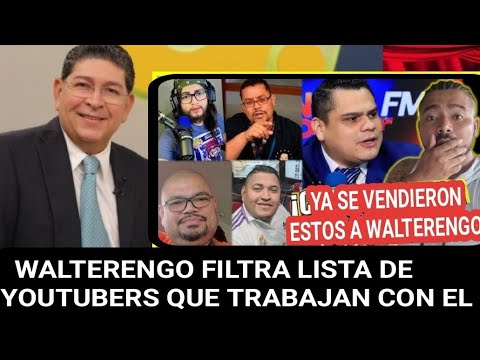 Walter Araujo anuncia que los youtubers se uniran de nuevo a el para no criticar al gobierno!