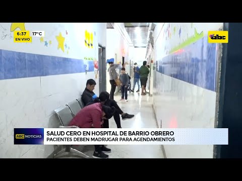 Salud Cero: pacientes madrugan para realizar agendamientos en el Hospital de Barrio Obrero