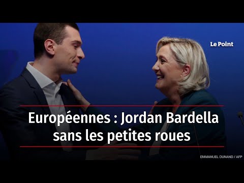 Européennes : Jordan Bardella sans les petites roues