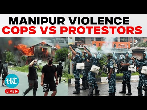 Manipur Crisis Continues: Manipur Students Stage Massive Protests Over Drone And Missile Attacks