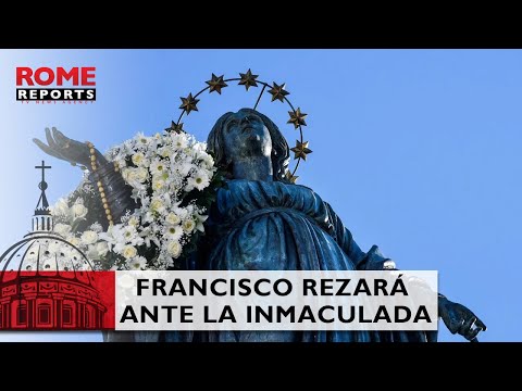 Francisco rezará el viernes ante la Inmaculada Concepción en Plaza de España