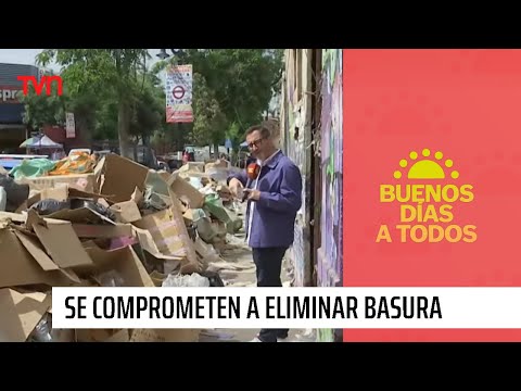 Hoy queda limpio: Municipalidad de Santiago se compromete a eliminar la basura del Barrio Meiggs