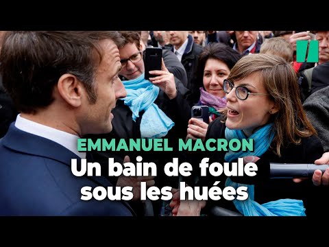 Alsace : Macron hué et sifflé lors d’un bain de foule à Sélestat