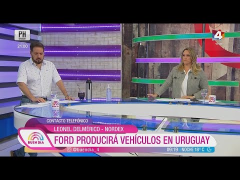 Buen Día - Ford producirá vehículos en Uruguay