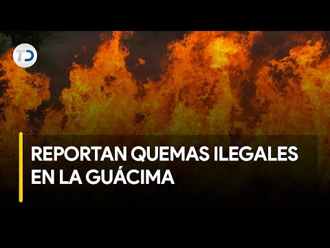En La Guácima, vecinos denuncian quemas ilegales
