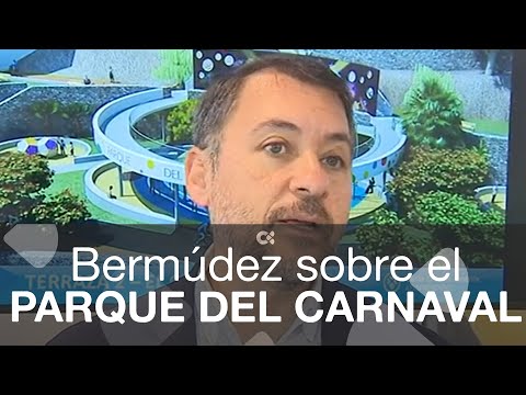 El alcalde de Santa Cruz de Tenerife explica el proyecto del nuevo Parque del Carnaval