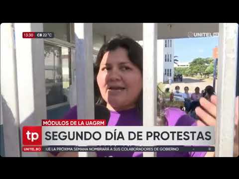 11062024  SEGUNDO DÍA DE PROTESTAS EN LA GABRIEL UNITEL