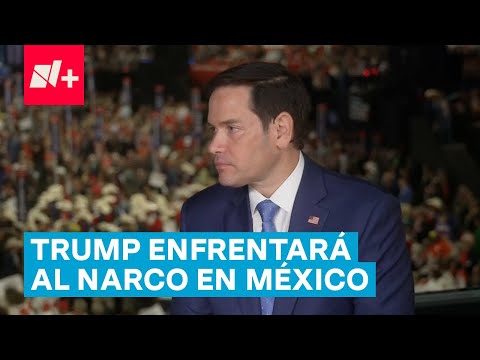 Trump enfrentará al narcotráfico en México: Senador Marco Rubio - N+