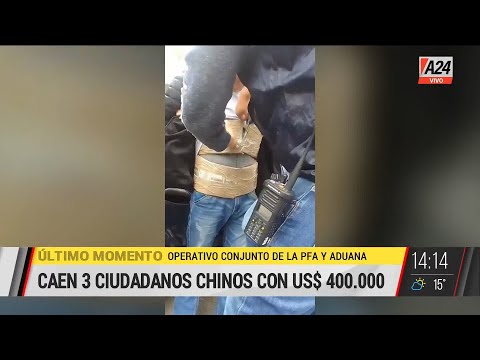 En dos operativos en la Ciudad de Buenos Aires incautaron US$ 500 mil