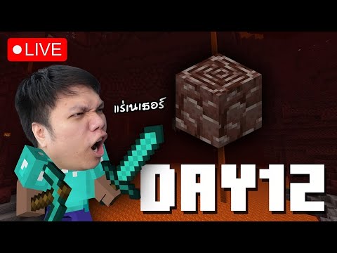 [🔴LIVE]Minecraft:Day12ลุ