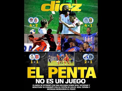 Real España y Motagua decepcionaron en el inicio del Torneo Clausura de la Liga Nacional en Honduras
