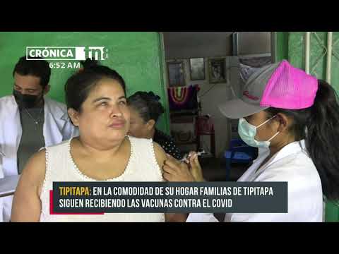 Más familias de Tipitapa se inmunizan contra el COVID-19 - Nicaragua