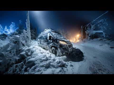 Surviving My 1st Winter of Extreme BLIZZARD & Snow Storm Van Life! Solo Camping in Freezing Cold