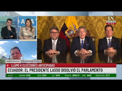 Ecuador: el Presidente Lasso disolvió el Parlamento