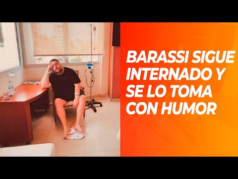 SIEMPRE CON HUMOR: Barassi volvió al sanatorio, pero sigue haciendo reír en sus redes sociales