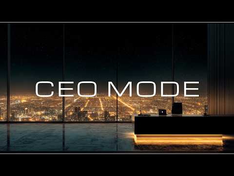 Deep Focus Music — CEO MODE | Midnight Strategy Session for High Performers (3 Hours)