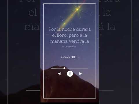 PROMESAS DE DIOS - SALMO  30:5