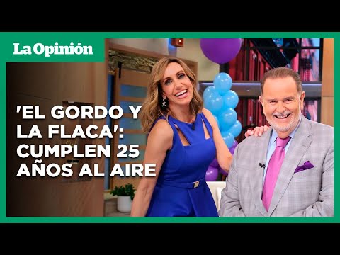 En exclusiva: 'El Gordo y La Flaca' recibirán su estrella en el Paseo de la Fama | La Opinión