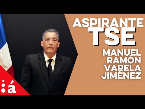 Manuel Valera Jiménez, aspirante al TSE se presenta al Consejo Nacional de la Magistratura