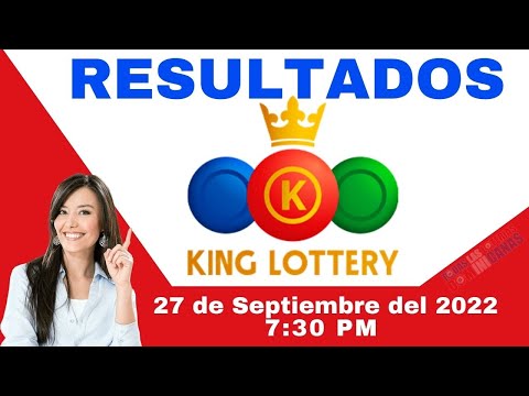 Lotería King Lottery 7:30 De hoy Martes 27 de Septiembre del 2022