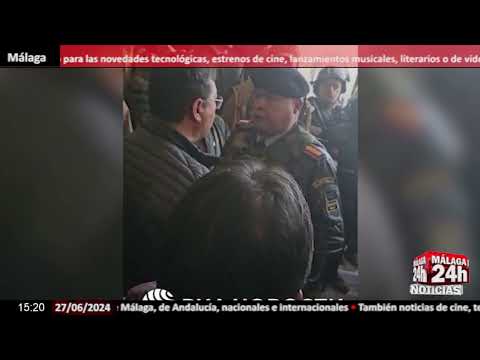 Noticia - El comandante del golpe de Estado en Bolivia trata de involucrar a Arce tras ser detenido