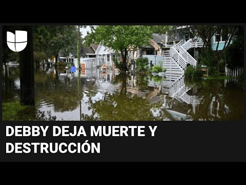 Debby deja al menos seis muertos en EEUU, entre ellos dos menores: así avanza por la costa este