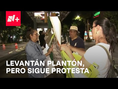 Afectados por agua contaminada en Benito Juárez levantan plantón; protesta será virtual - En Punto