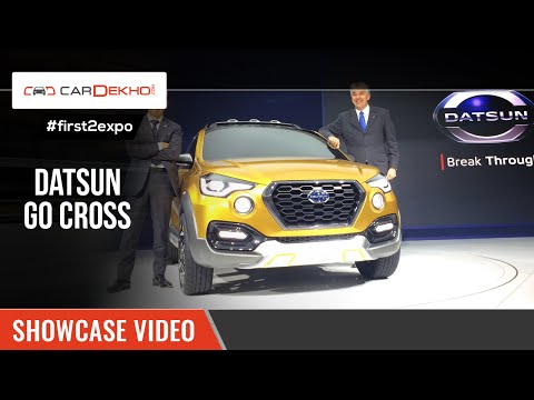 #first2expo | Datsun Go Cross Concept | Showcase Video | CarDekho@AutoExpo2016