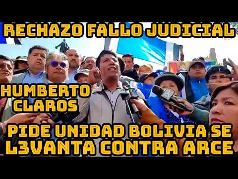 ABOGADO WILFREDO CHAVEZ RECHAZA FALLO JUDICIAL QUE BUSCA DARLE LEGALIDAD CONGRESO MAS-IPSP ARCISTA