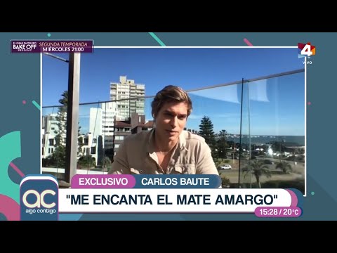 Algo Contigo - Carlos Baute y su fanatismo por Uruguay: Me encanta el mate amargo
