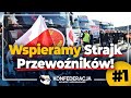 Protest polskich przewoźników