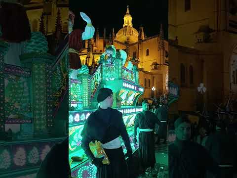 Navidad en Segovia. Cabalgata de Reyes Magos 2024. Gaspar.  5/1/2024
