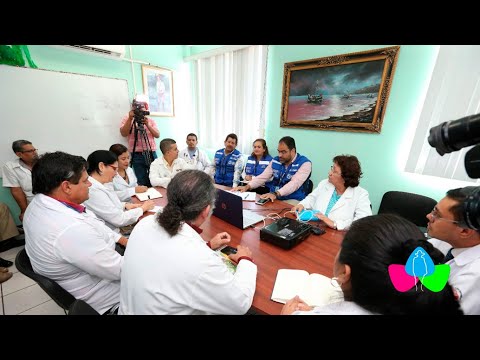Brigada médica cubana Henry Reeve sostiene encuentro con autoridades del MINSA