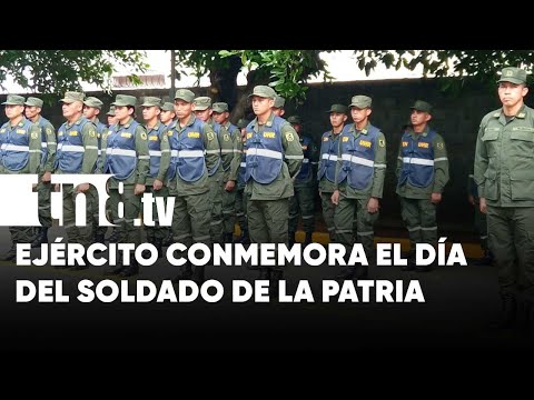 Ejército de Nicaragua conmemora el Día del Soldado de la Patria