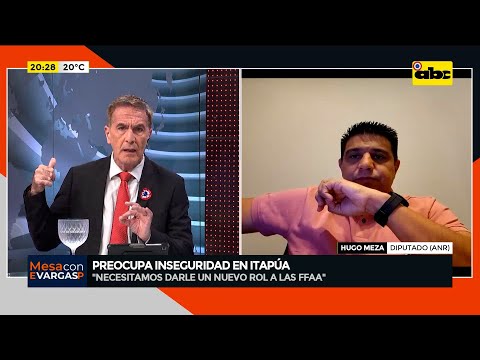Inseguridad en Itapúa: diputado plantea instalar un nuevo rol para las FF.AA.