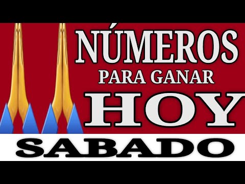 Números para GANAR HOY SABADO 4 de NOVIEMBRE de 2023