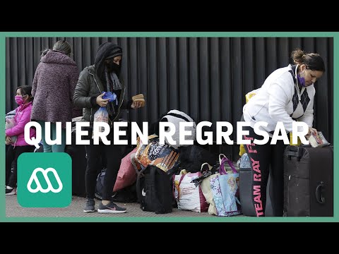 Inmigrantes en Chile | Grupo de venezolanos busca regresar a su país en medio de pandemia